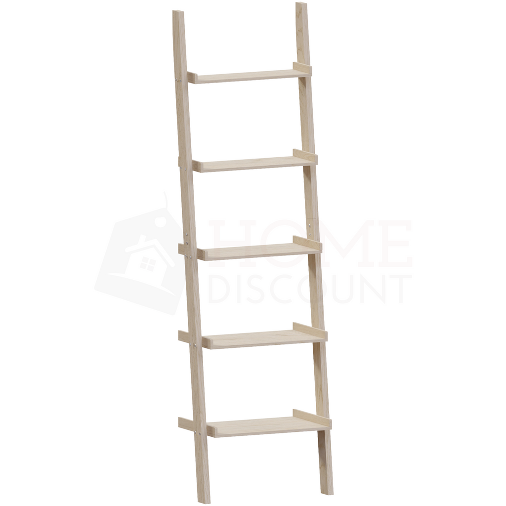 York 5-Tier Ladder Bookcase - Pine