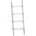 York 4-Tier Ladder Bookcase - White
