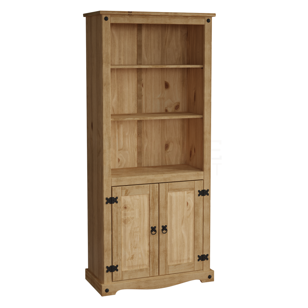 Corona 2-Door Bookcase