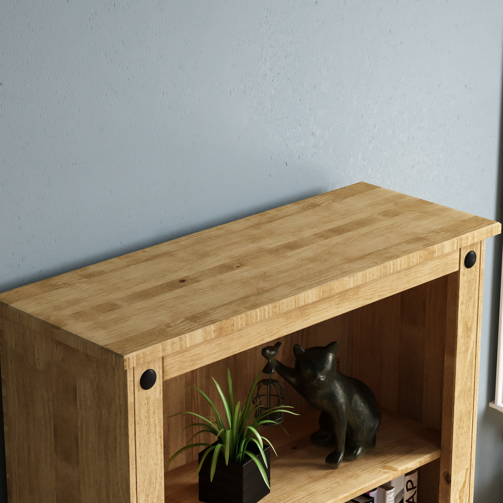 Corona 2-Door Bookcase