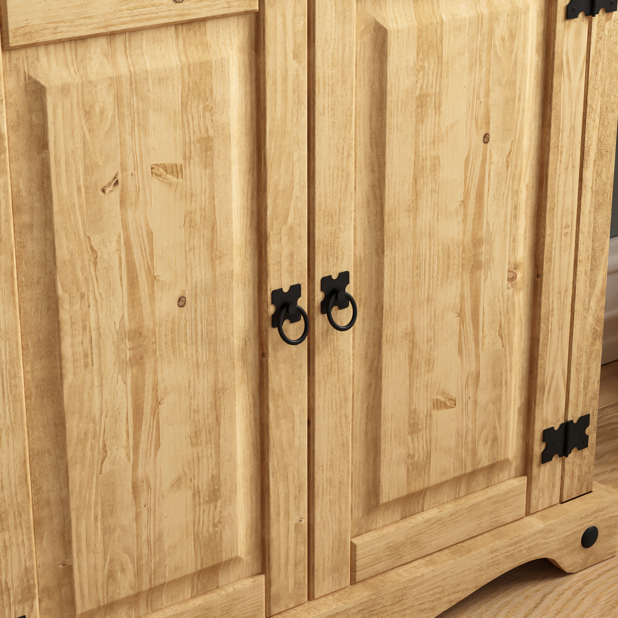 Corona 2-Door Bookcase
