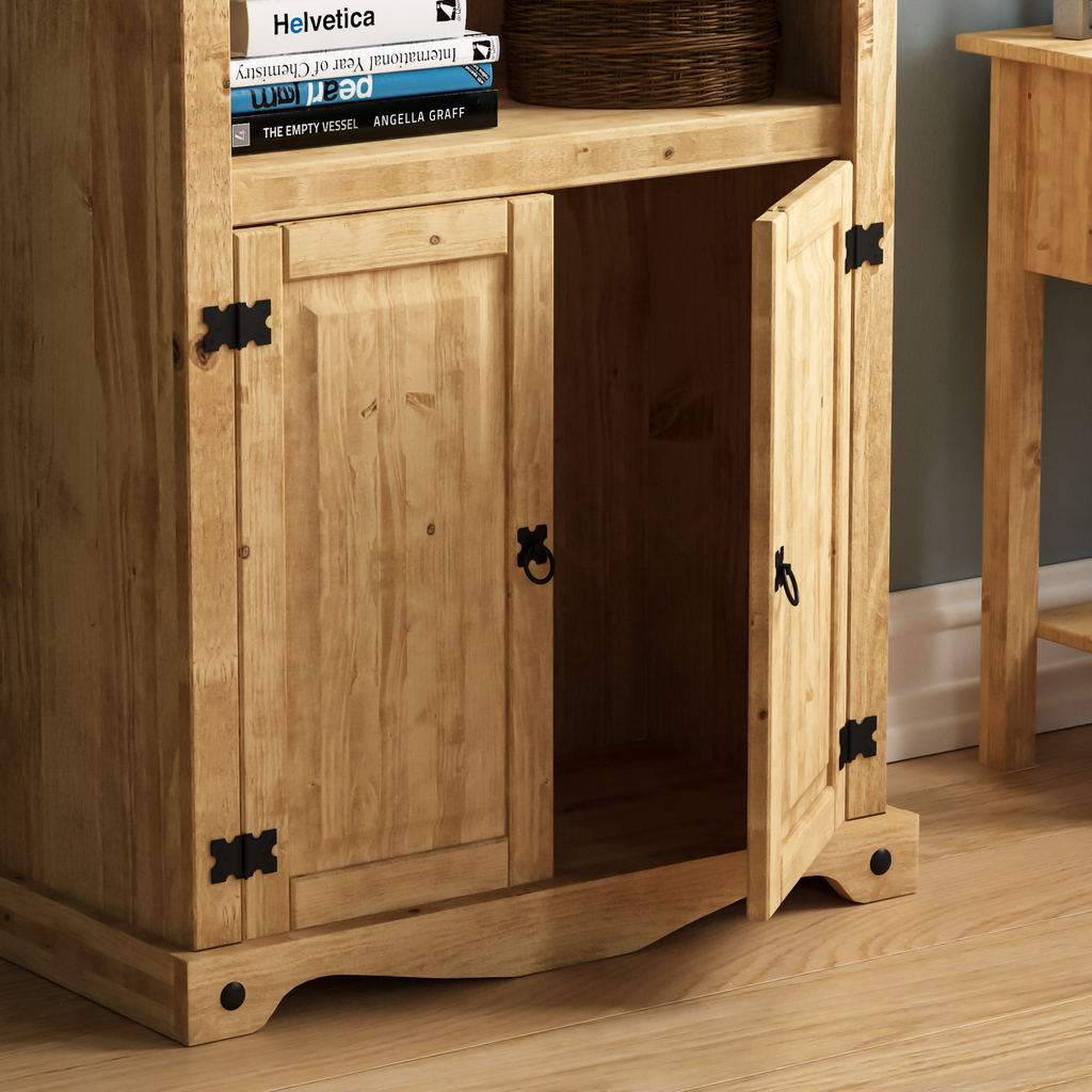 Corona 2-Door Bookcase