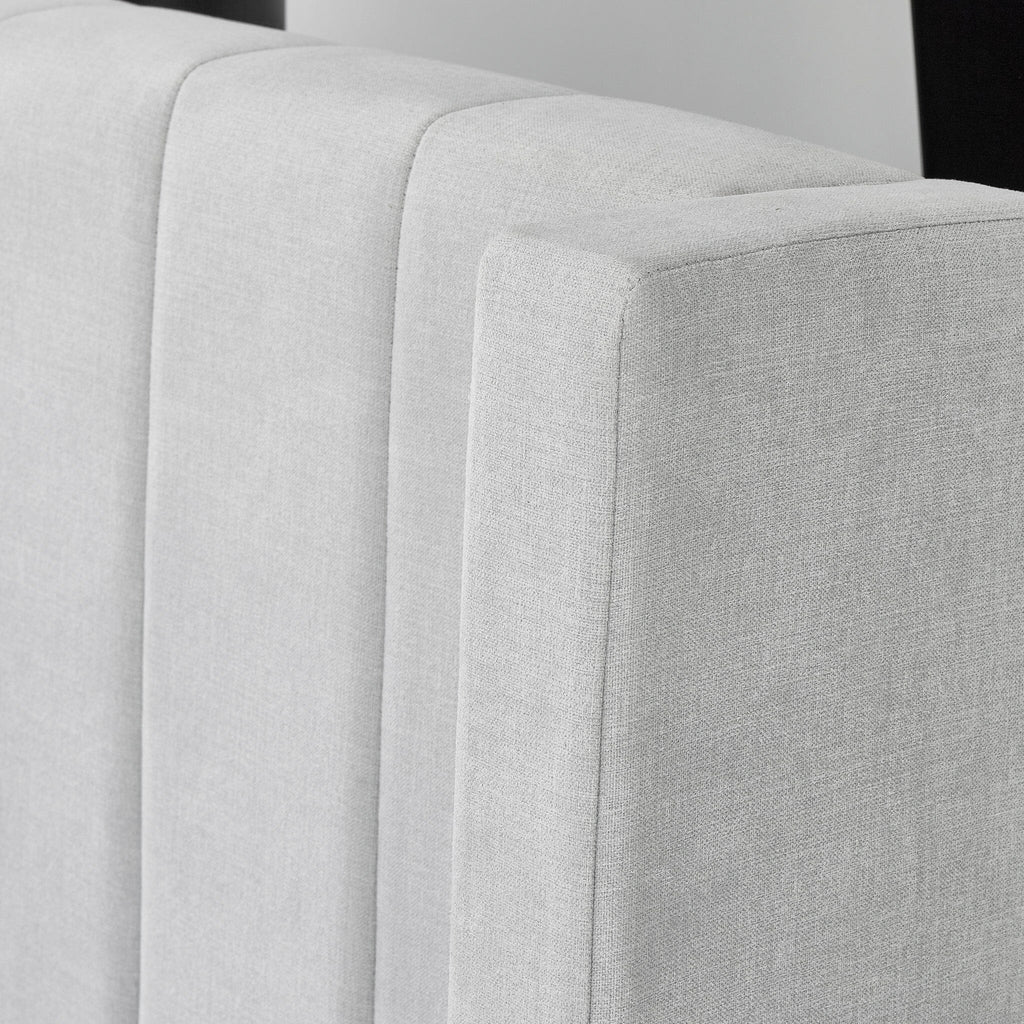 Alice Double Ottoman Bed - Cloud Grey