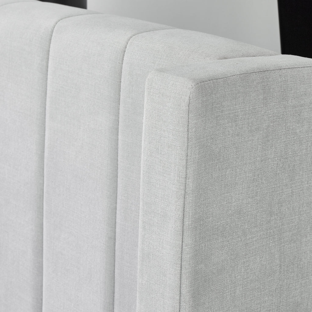 Alice King Ottoman Bed - Cloud Grey