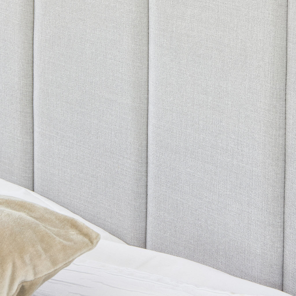 Alice Double Ottoman Bed - Cloud Grey
