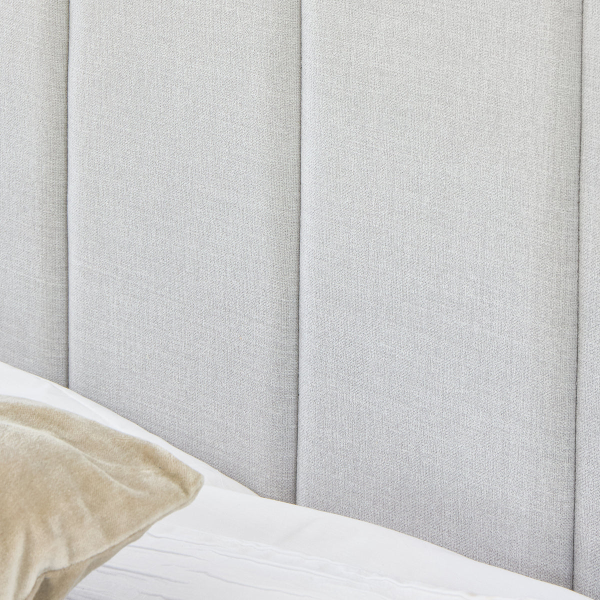 Alice King Ottoman Bed - Cloud Grey
