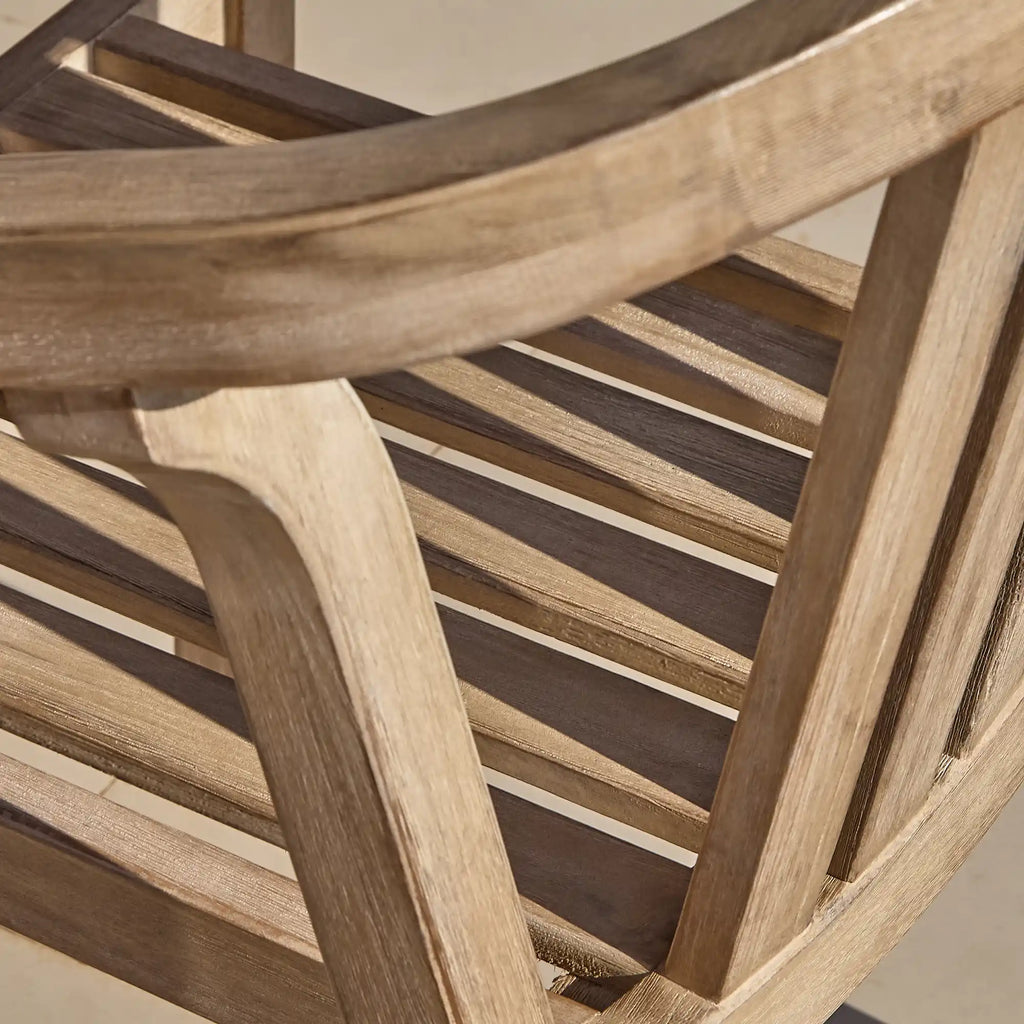 Shiro Wooden Garden Bench