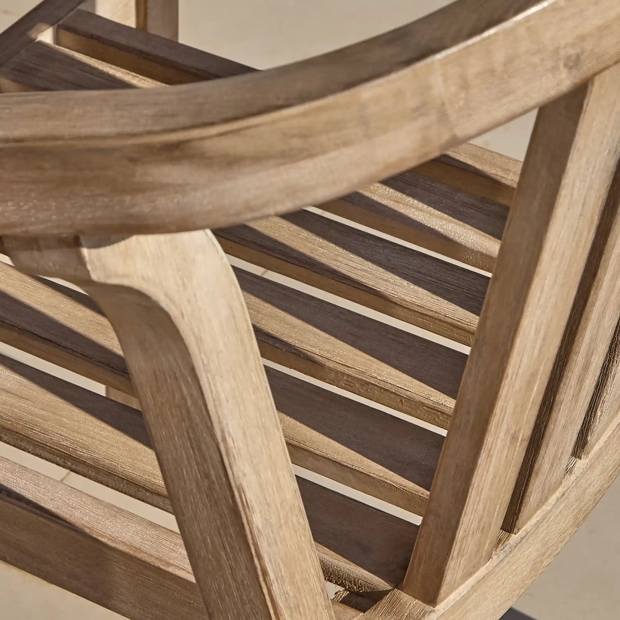 Shiro Wooden Garden Bench