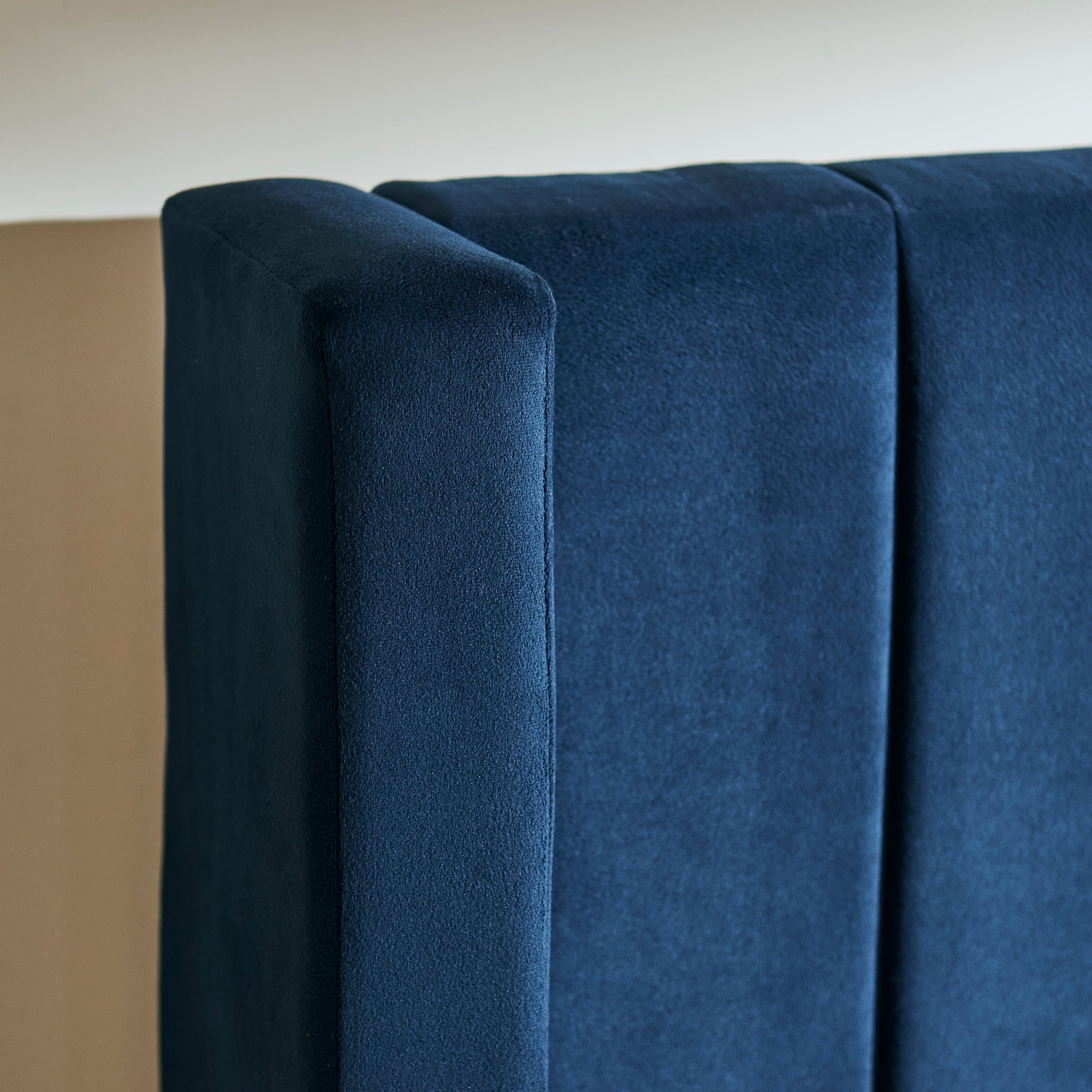 Alice Double Ottoman Bed - Ink