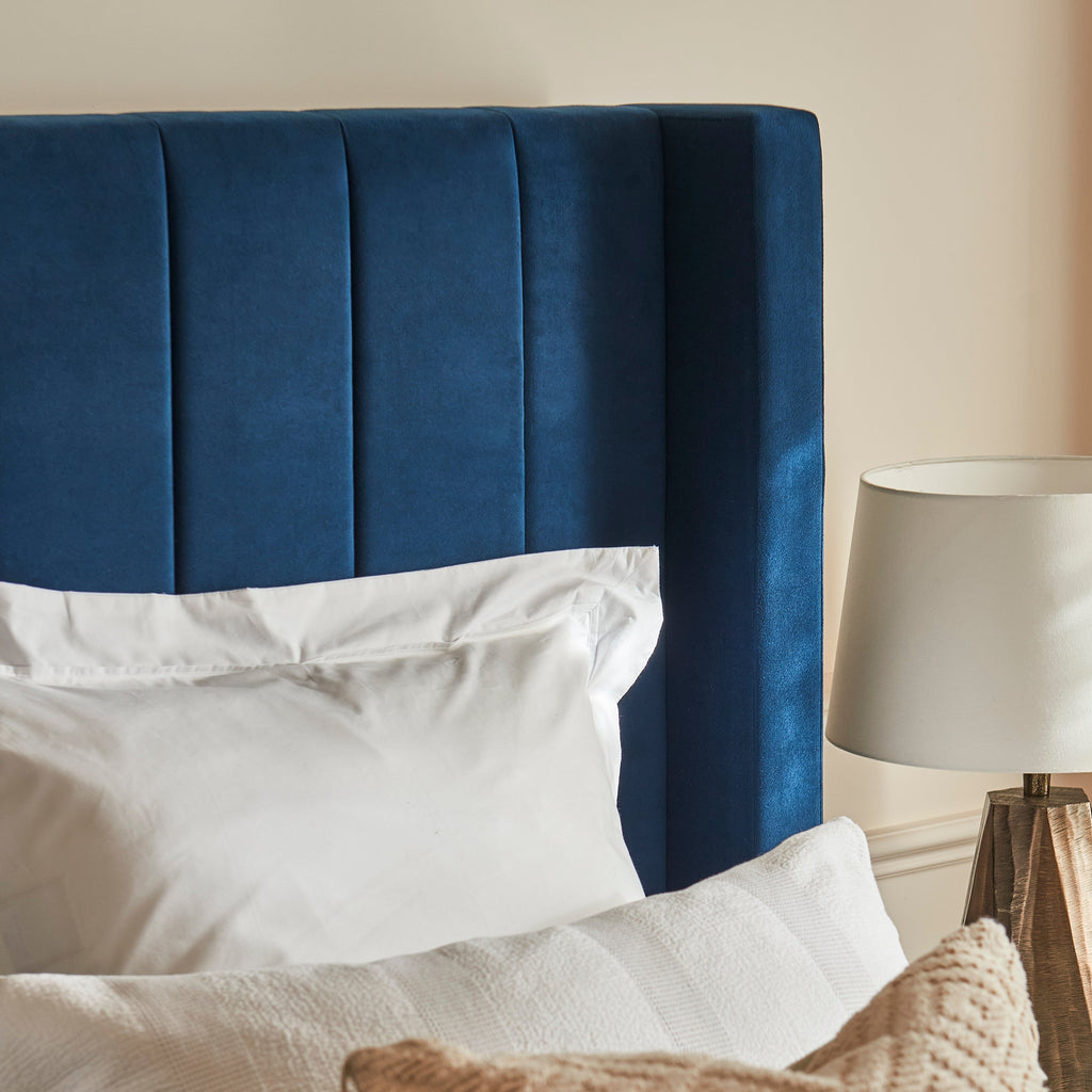 Alice King Ottoman Bed - Ink