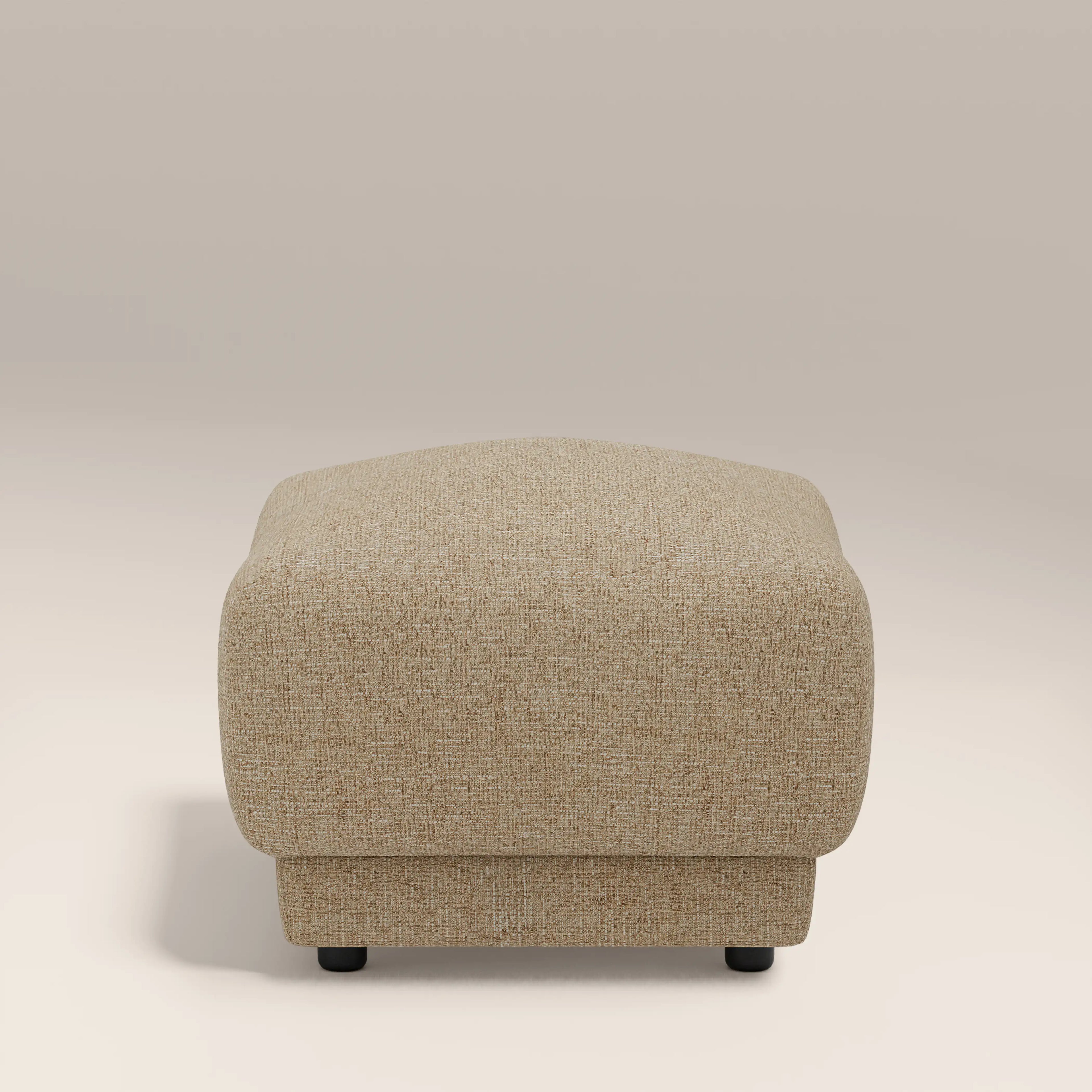 Cloud Footstool | Speckled Latte Boucle
