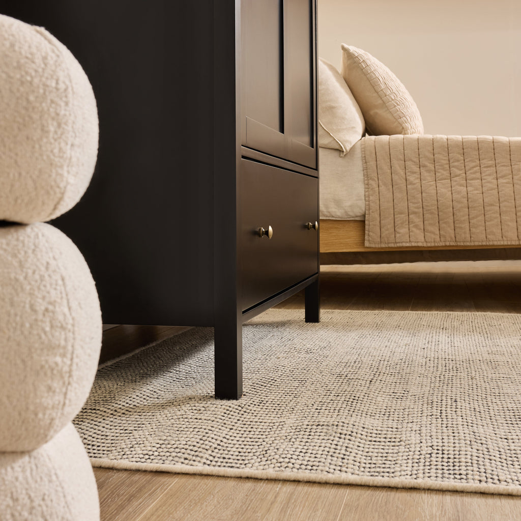 Charlie Double Wardrobe - Black