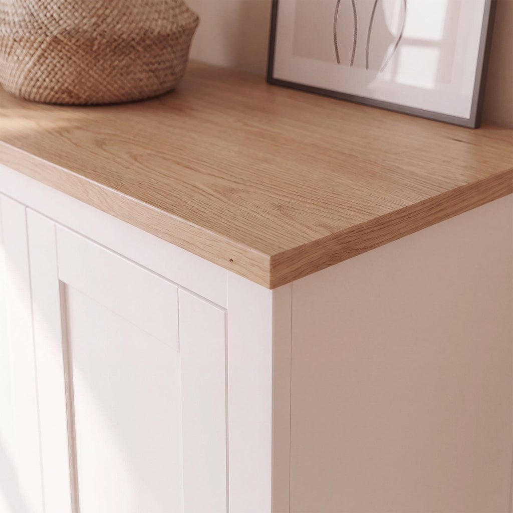 Bampton Double Wardrobe - Alabaster White