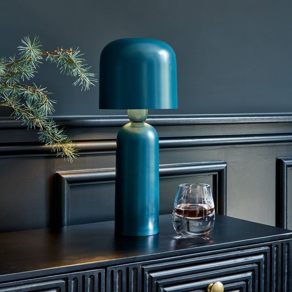 Rayna Black Mango Wood 2 Drawer Console Table