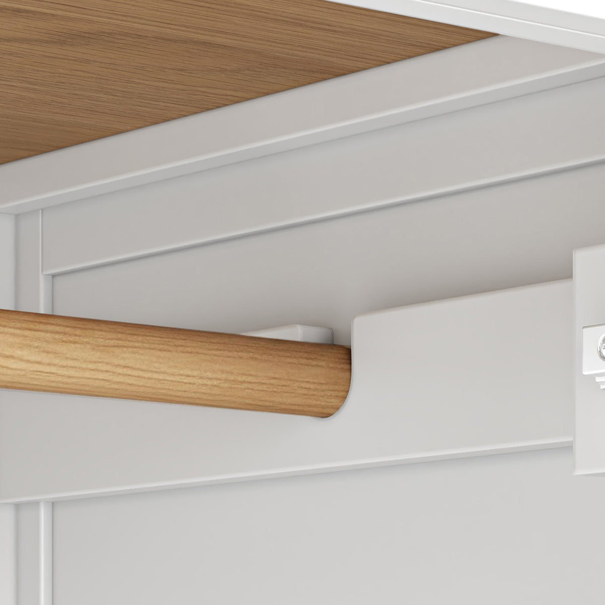 Farro 4 Door Wardrobe with 2 Drawers