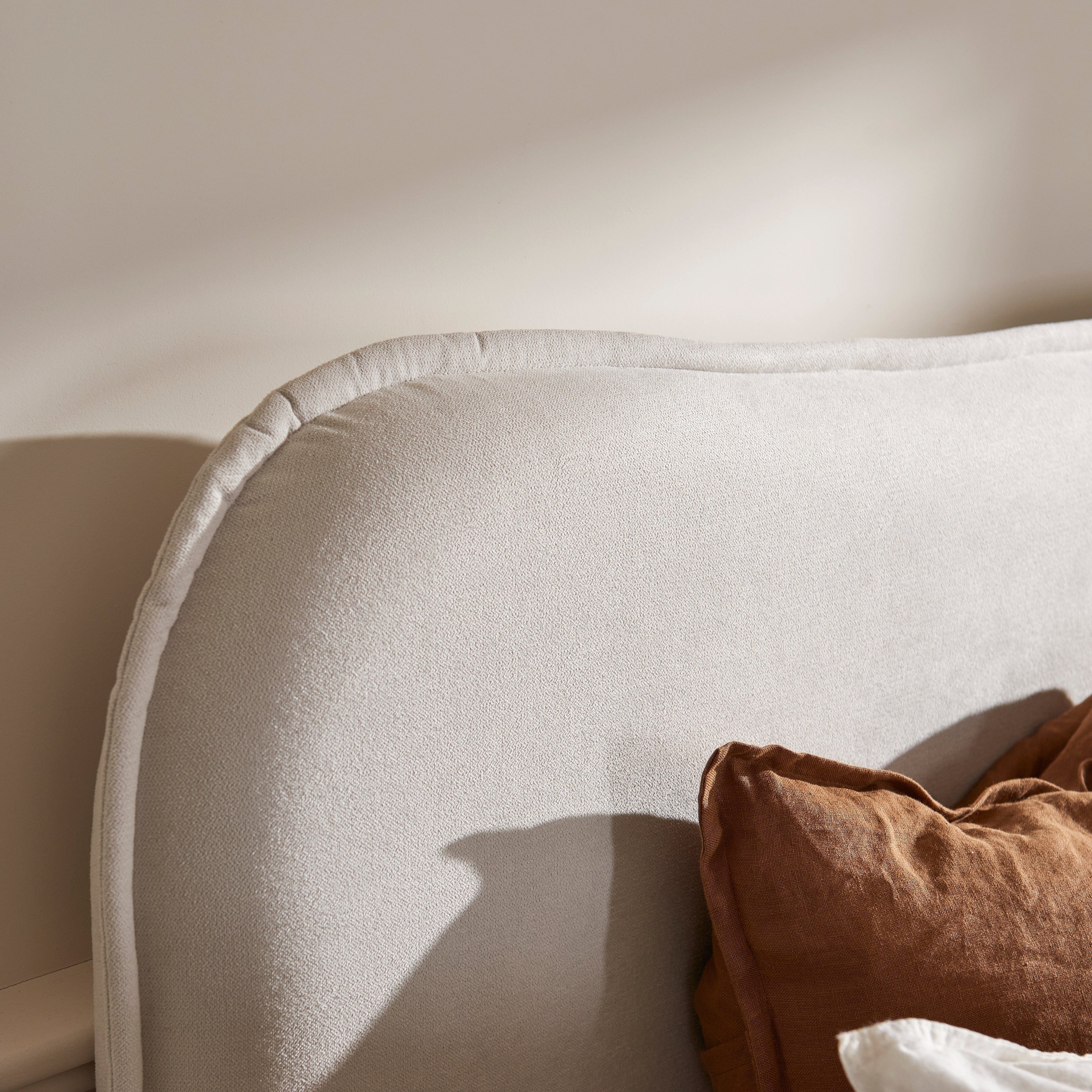 Finola Super King Ottoman Bed - Ivory