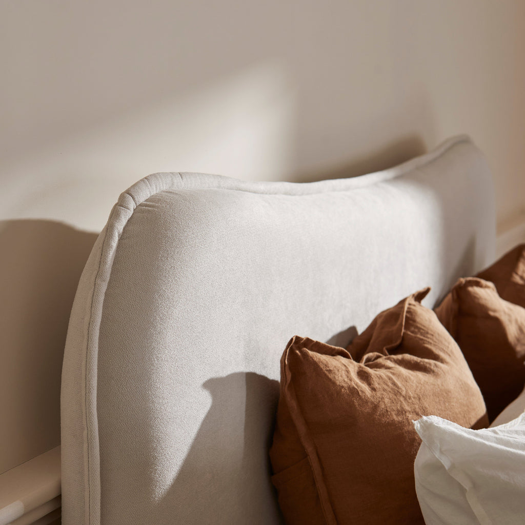 Finola Super King Ottoman Bed - Ivory