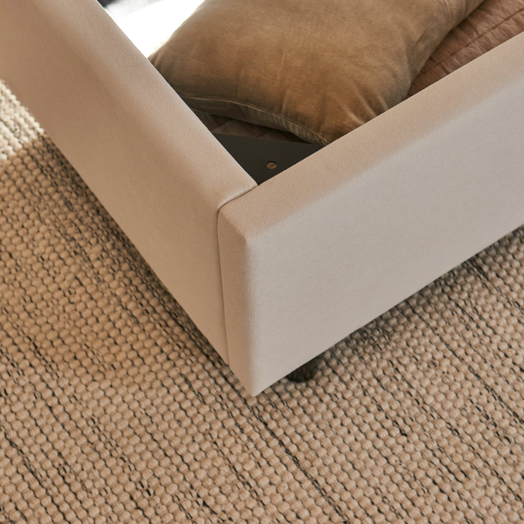 Finola King Ottoman Bed - Ivory