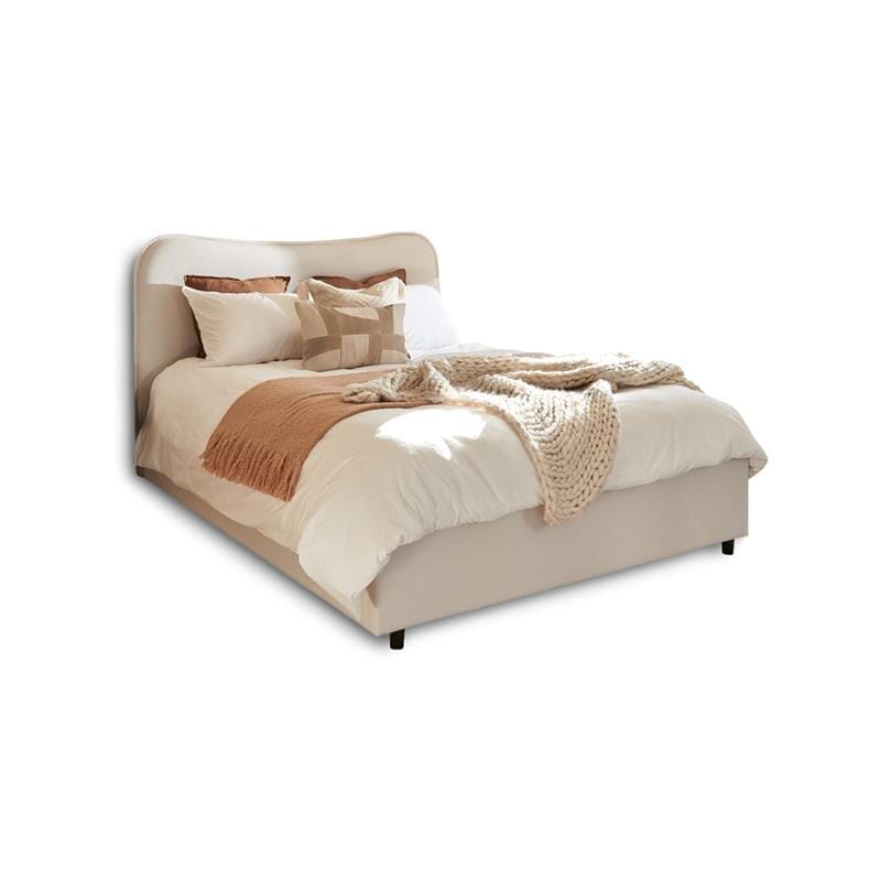 Finola Super King Ottoman Bed - Ivory
