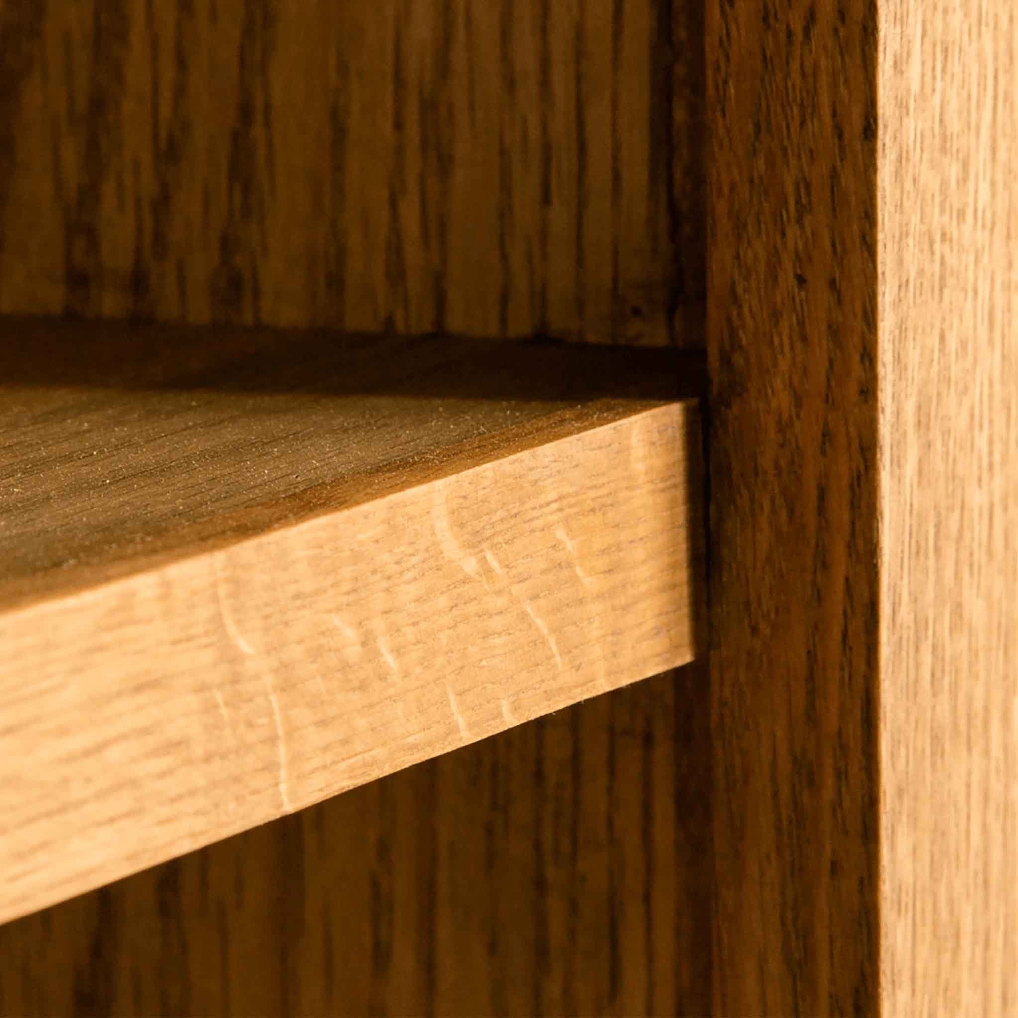 Surrey Oak Large Bookcase