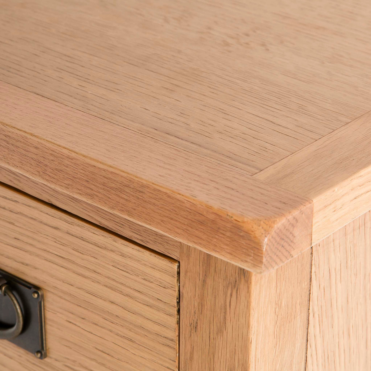 Surrey Oak 5 Drawer Tallboy Chest