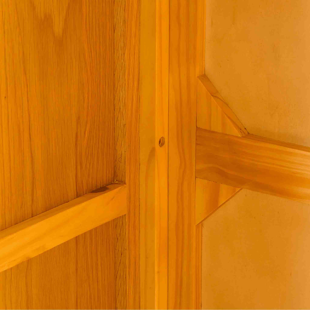 London Oak Double Wardrobe & Drawer