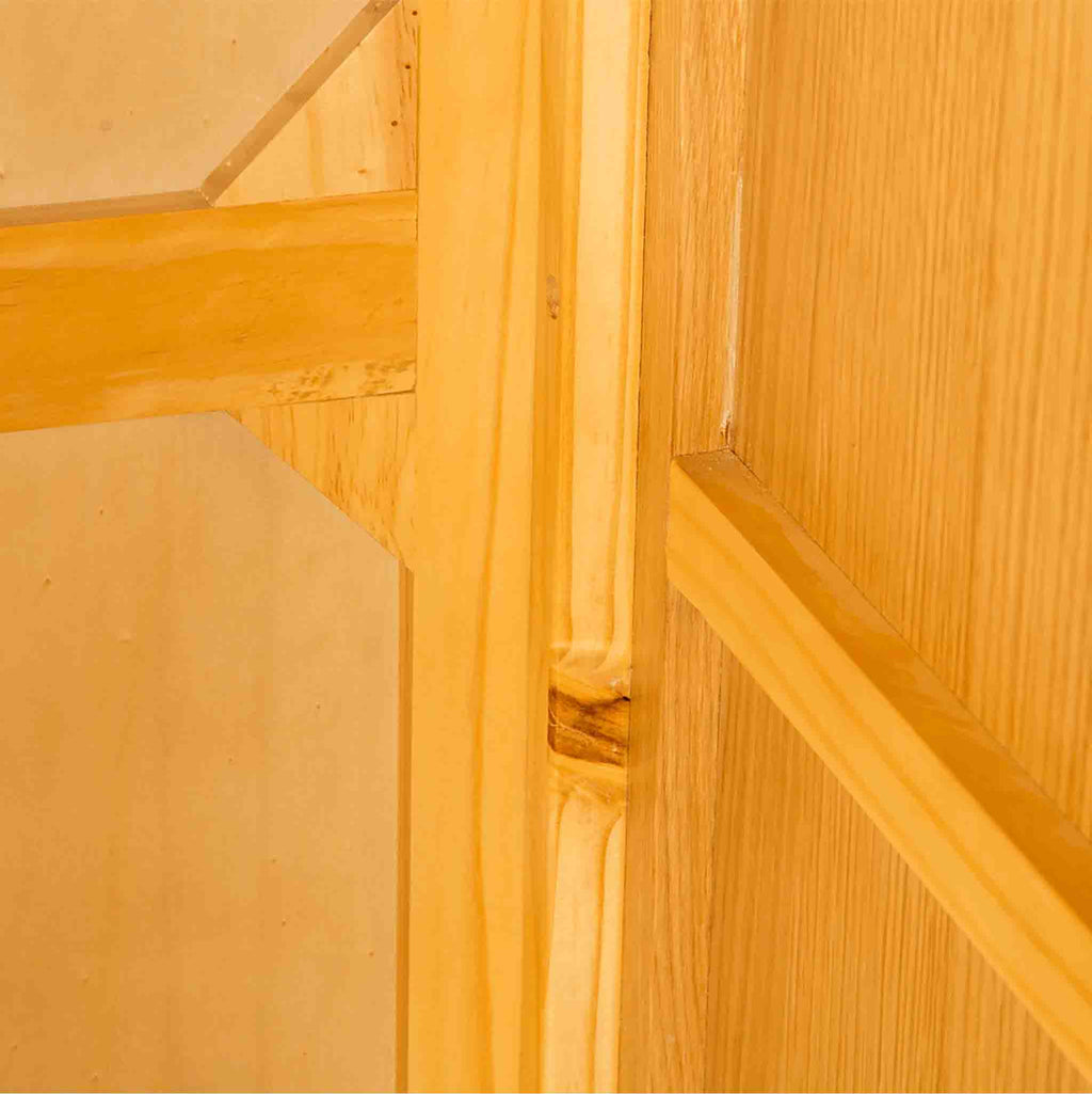 London Oak Triple Wardrobe & Drawers