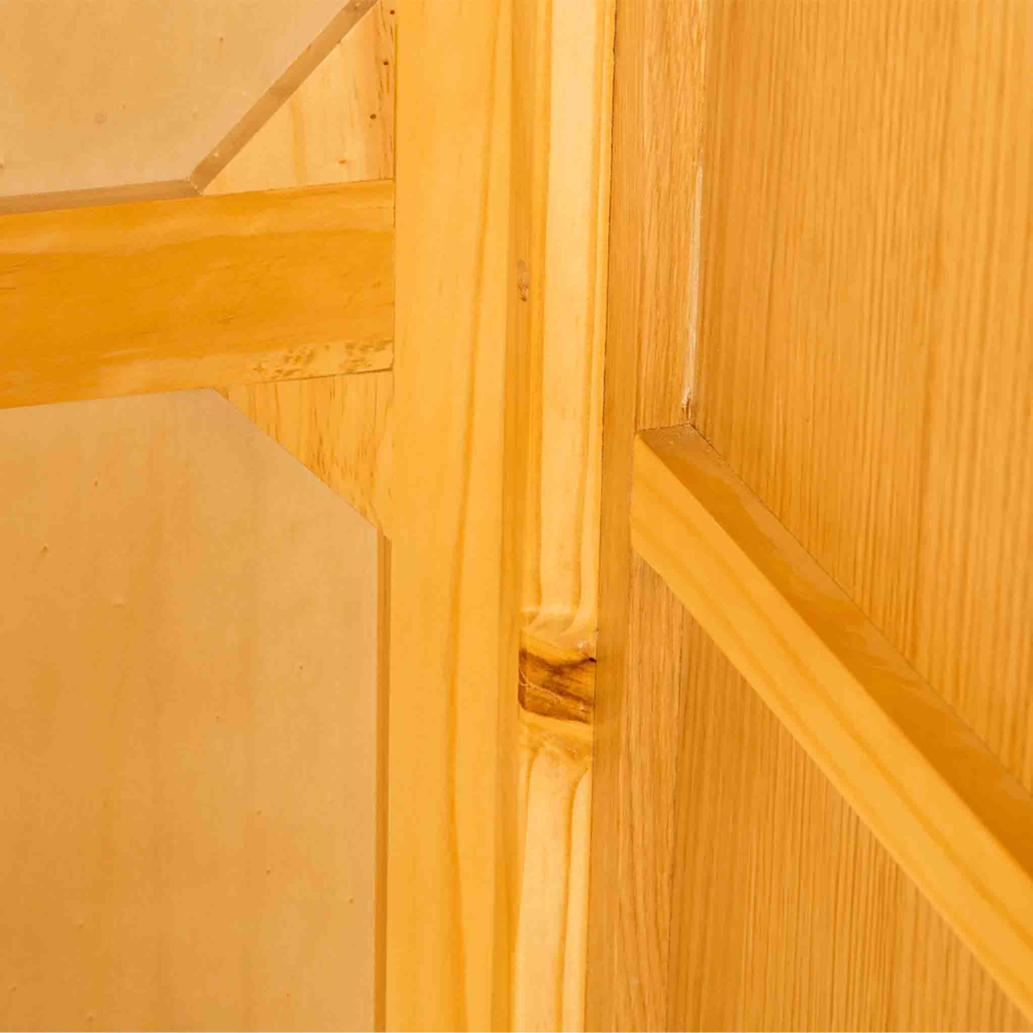 London Oak Triple Wardrobe & Drawers
