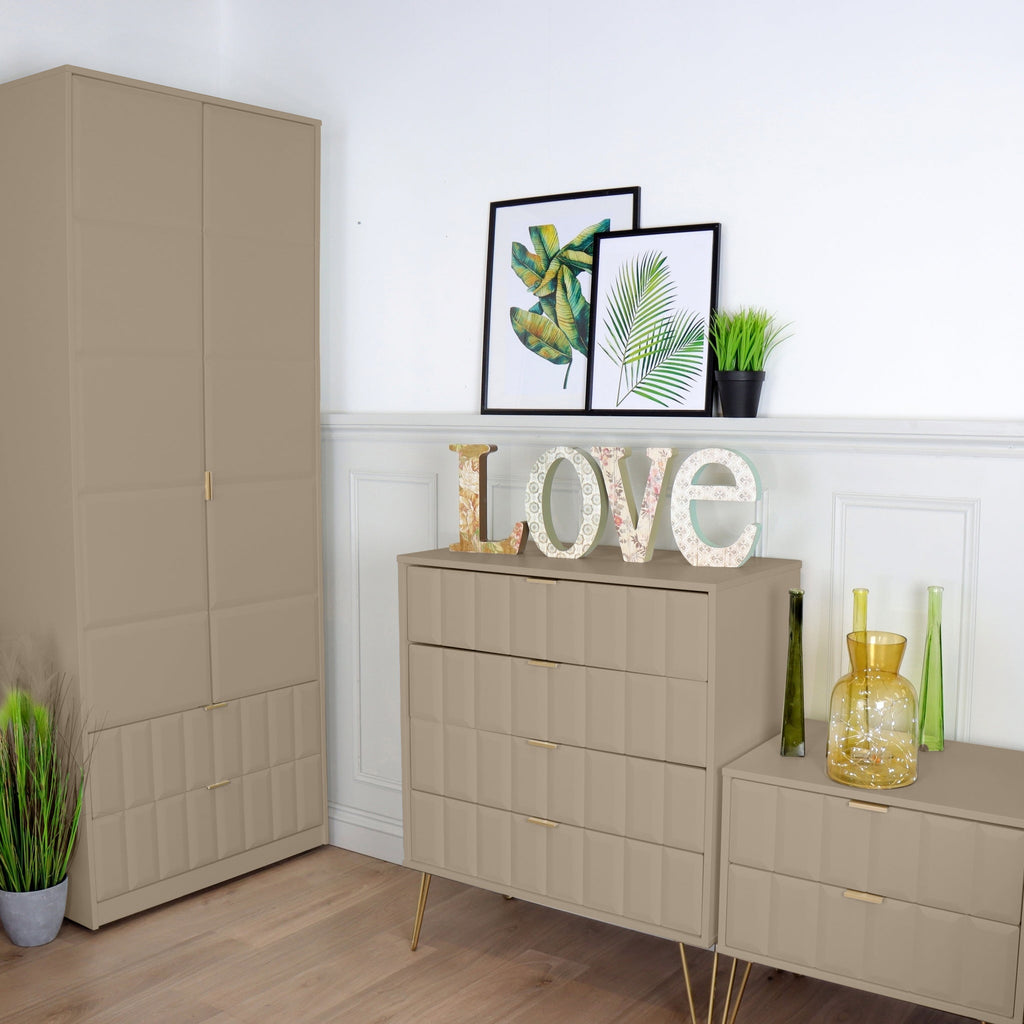 Harlow 2 Door Panelled Wardrobe