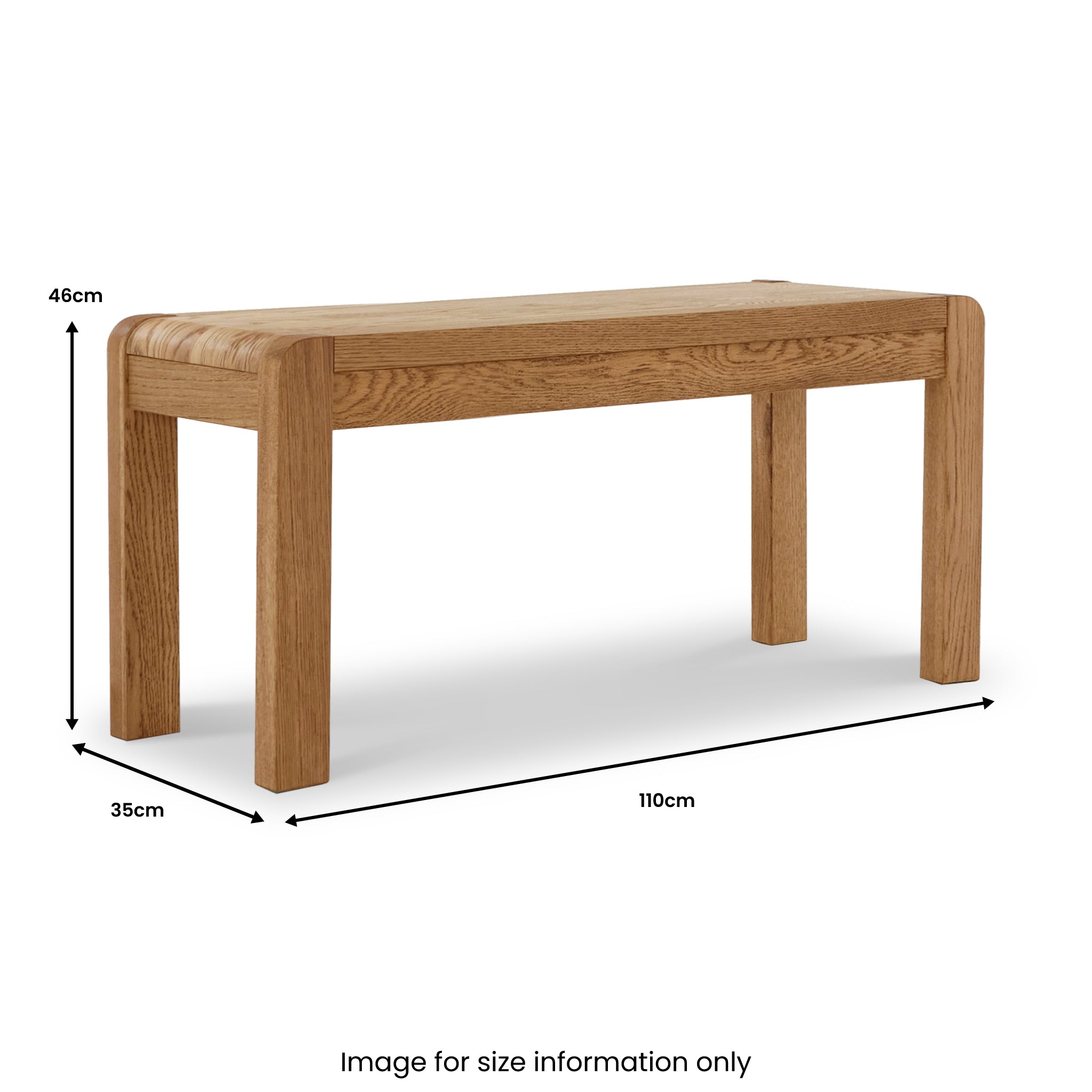 Harvey 110cm Dining Bench
