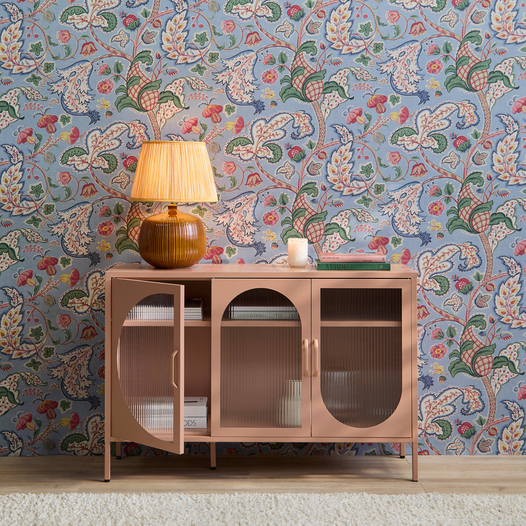 Conan 3 Door Sideboard - Blush Pink