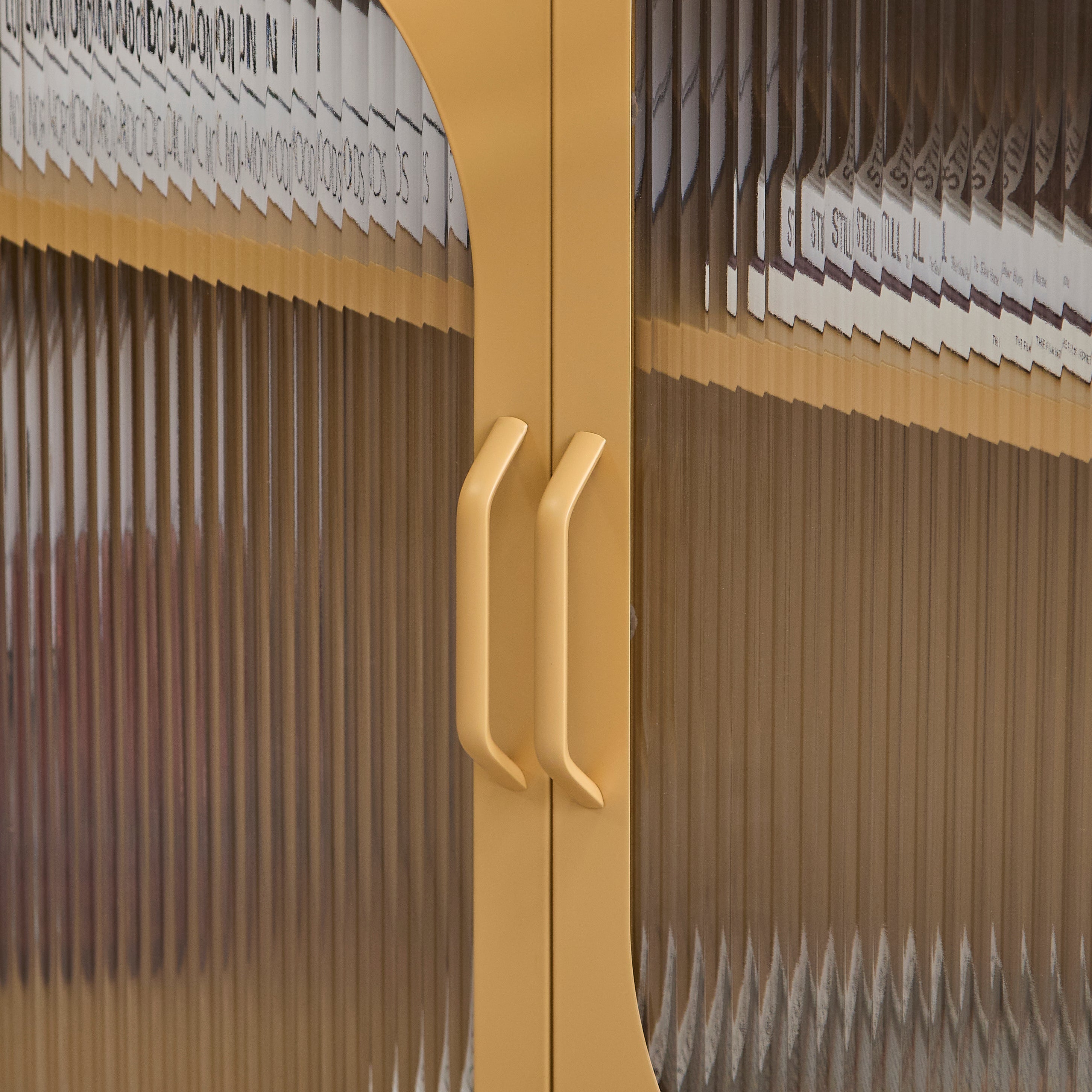 Conan 3 Door Sideboard - Mustard Yellow