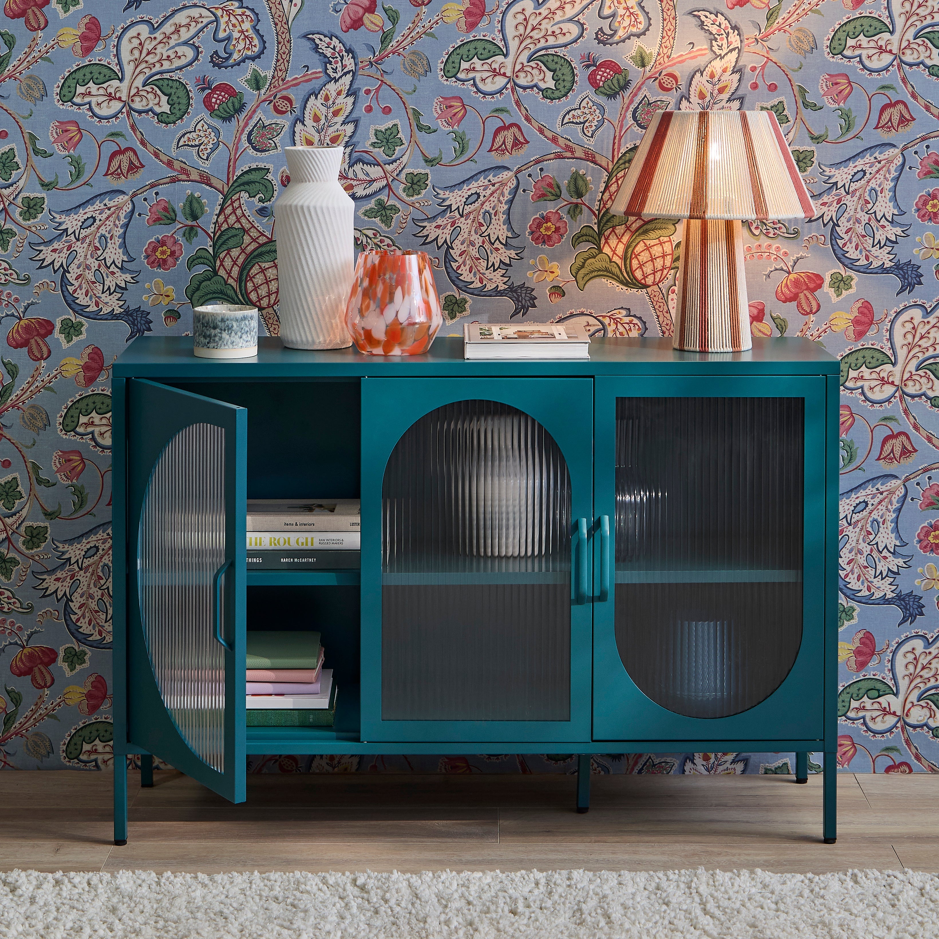 Conan 3 Door Sideboard - Lagoon Teal