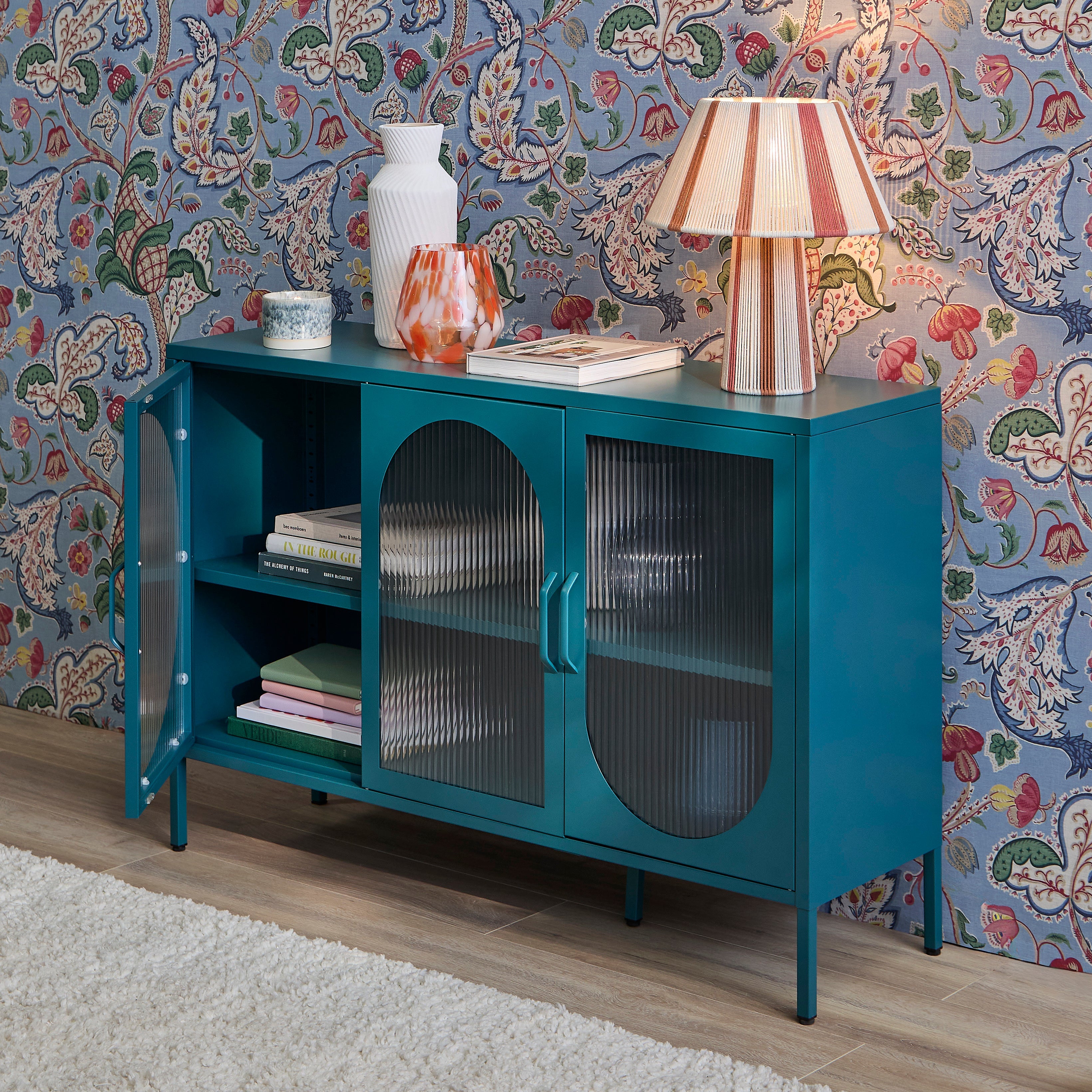 Conan 3 Door Sideboard - Lagoon Teal