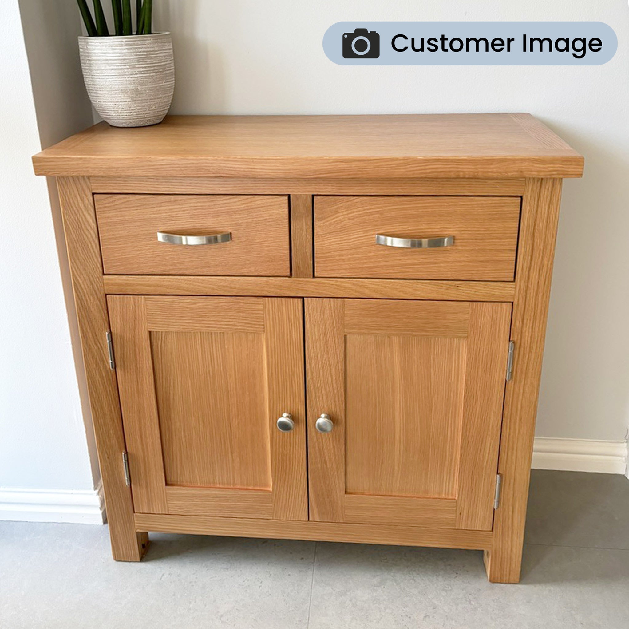 London Oak Mini Sideboard