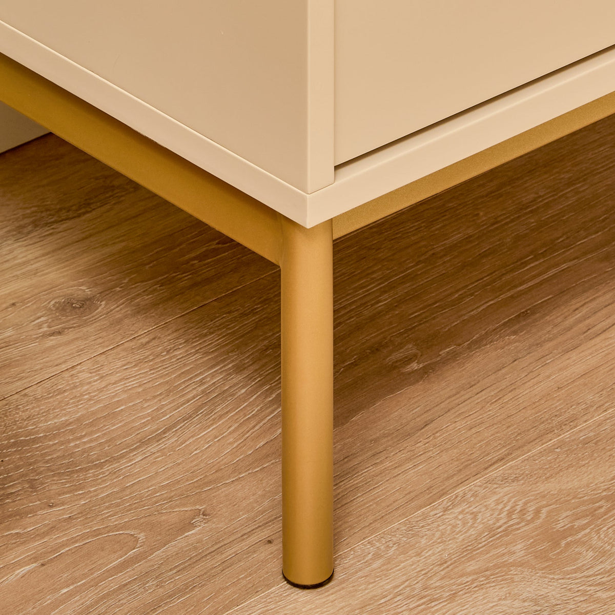 Luella 80cm 5 Drawer Fluted Tallboy - Driftwood