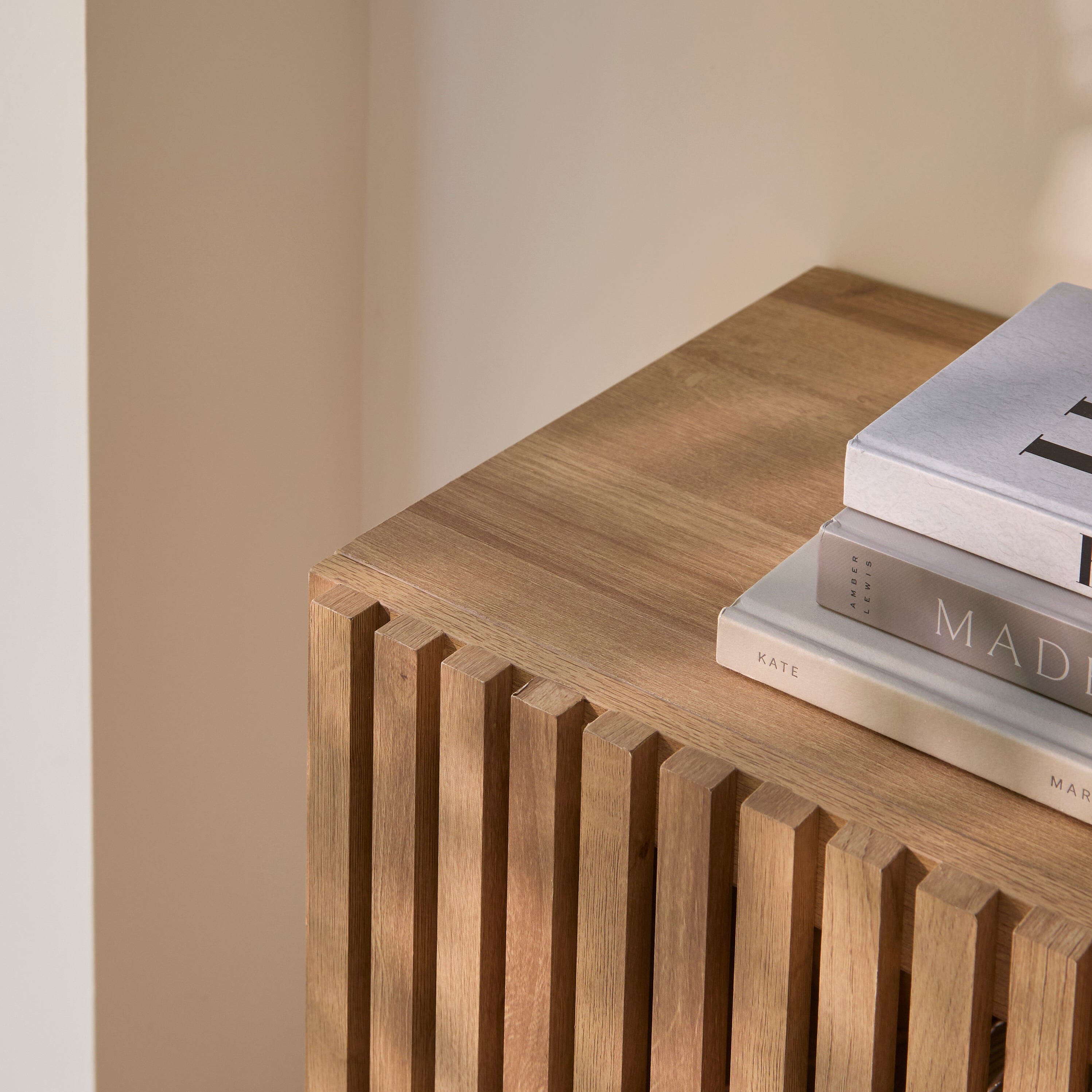 Nia 3 Door Large Sideboard - Washed Oak