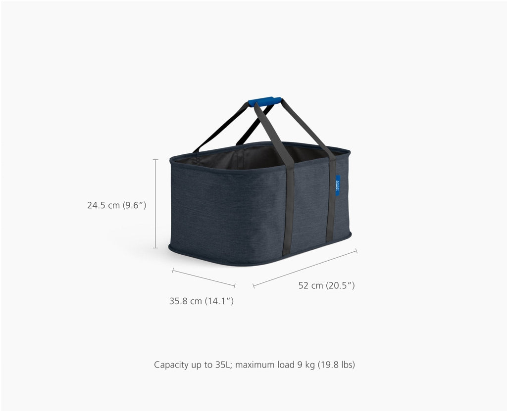 2-piece Black Tota Trio 90L & Hold-All™ 35L Laundry Basket Set