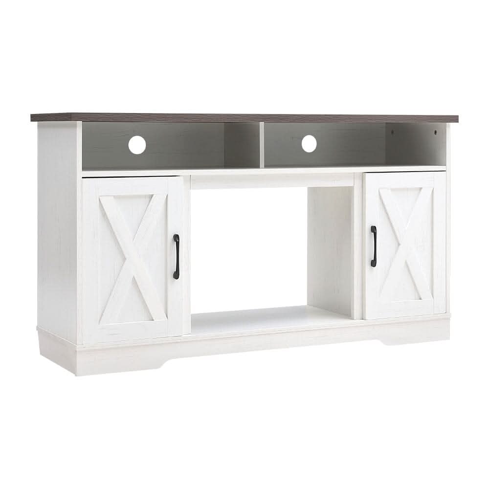 54inch W Freestanding Fireplaces Recessed Electric Fireplace TV Stand