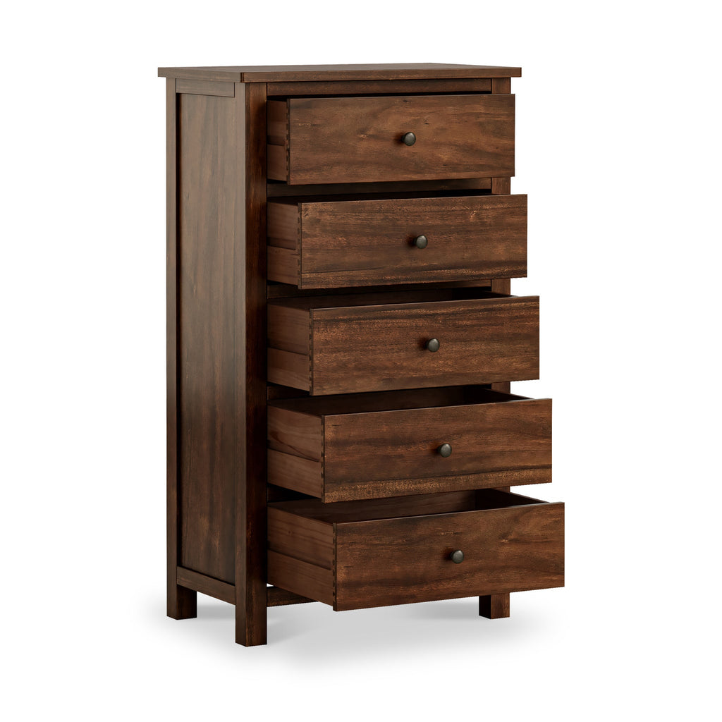Duchy Acacia XL Tallboy Chest