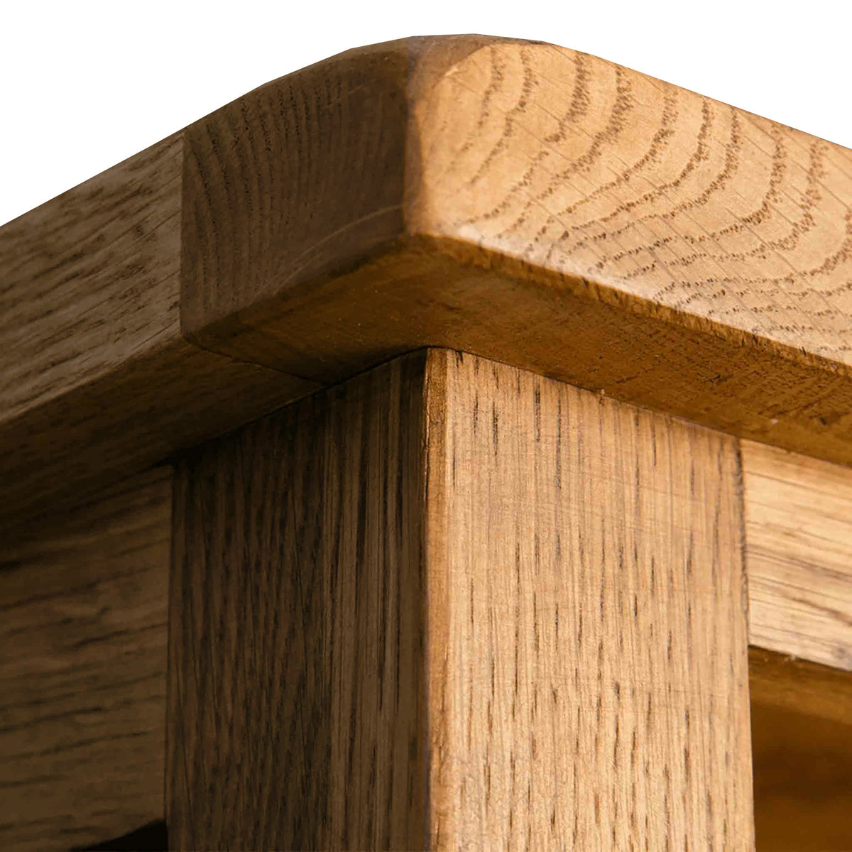 Surrey Oak Large Bookcase