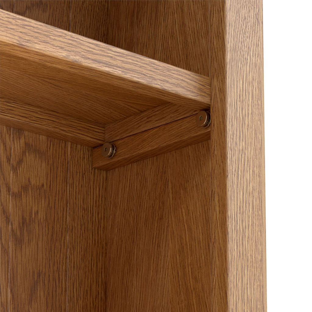 Surrey Oak Slim Bookcase