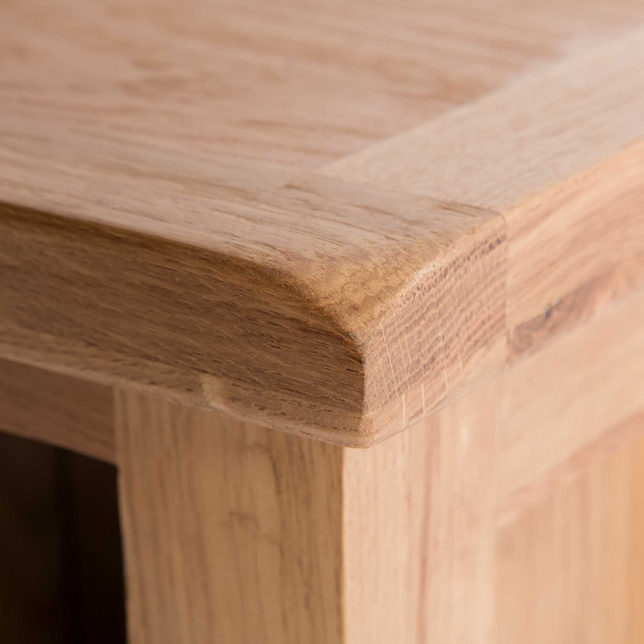 Surrey Oak Slim Bookcase