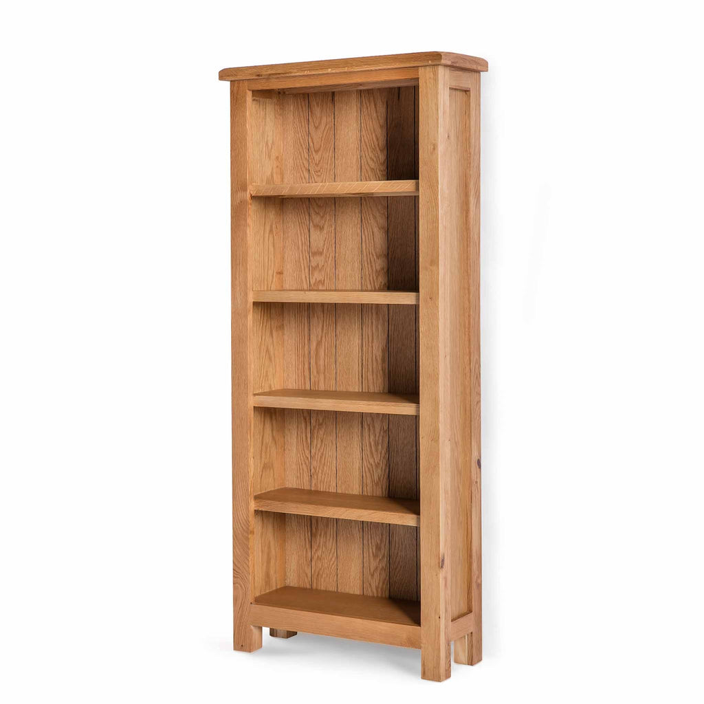 Surrey Oak Slim Bookcase
