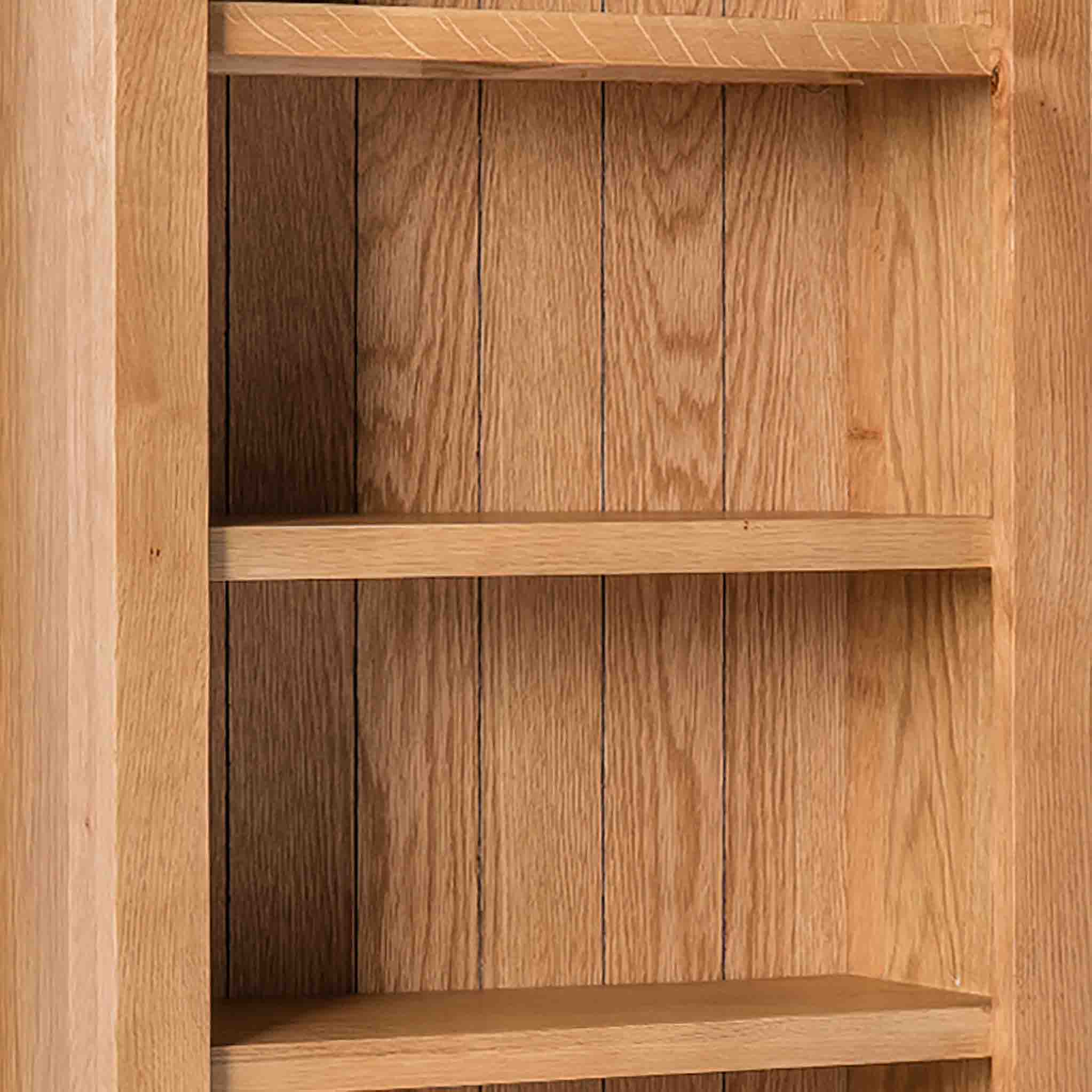 Surrey Oak Slim Bookcase