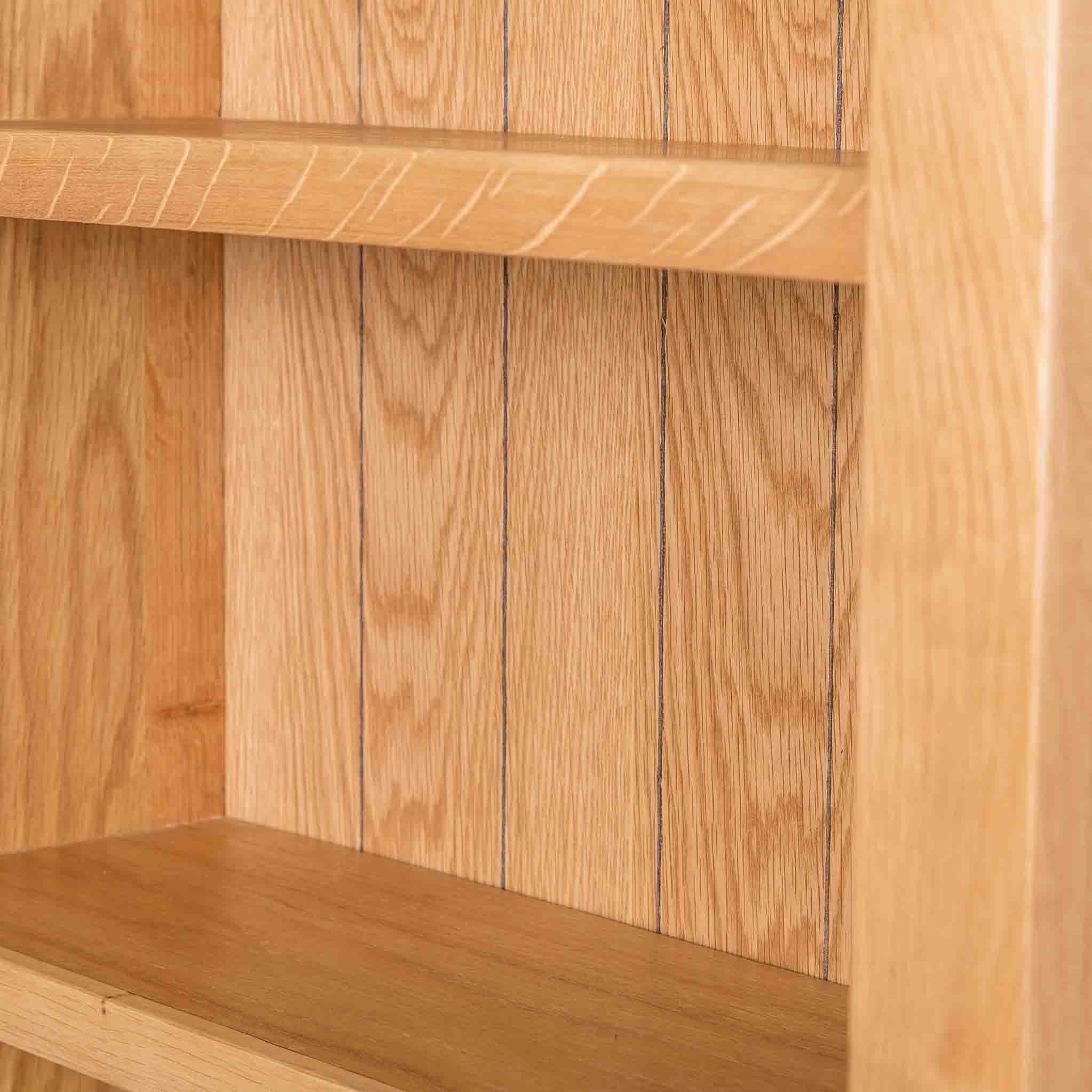 Surrey Oak Slim Bookcase