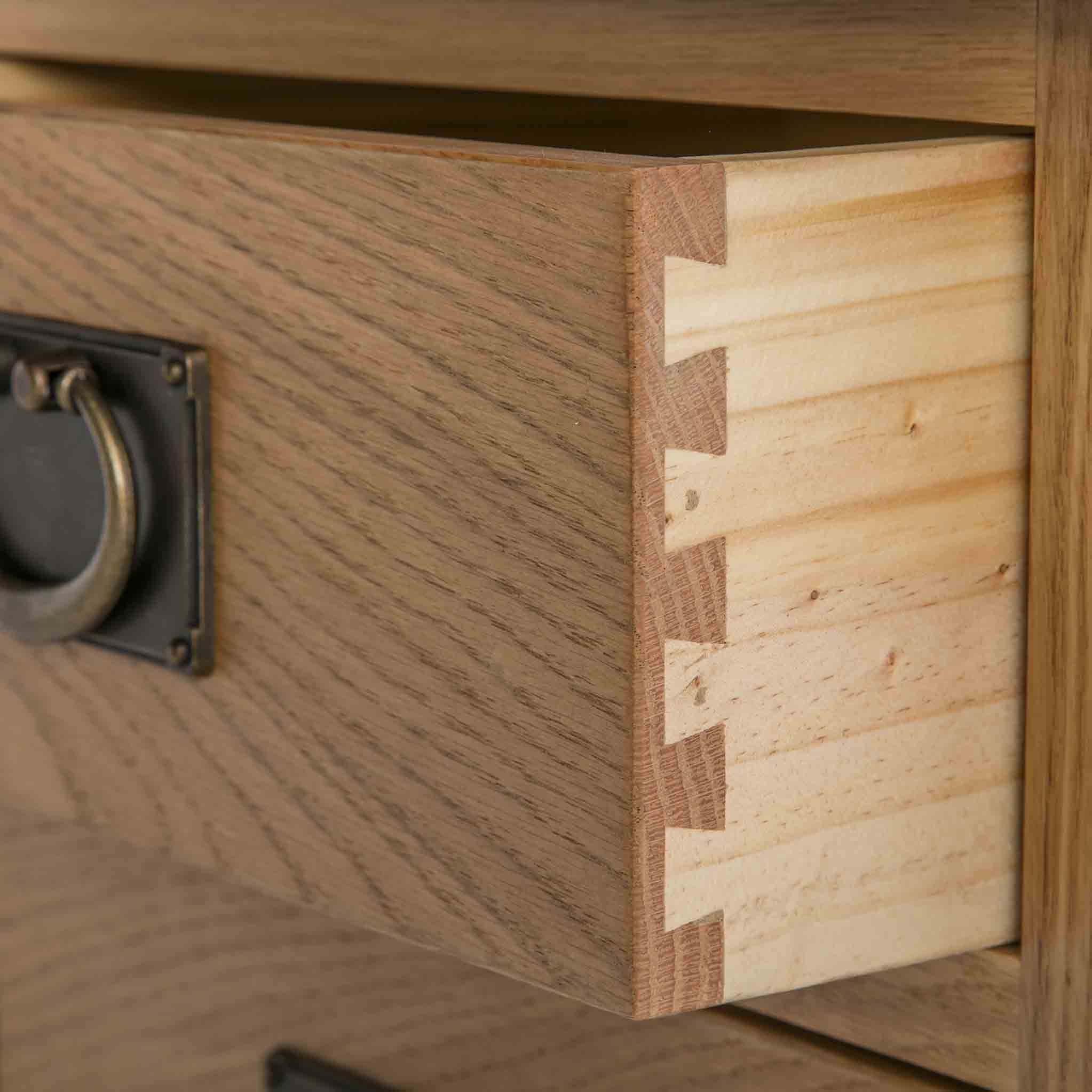 Surrey Oak 140cm Wide TV Stand