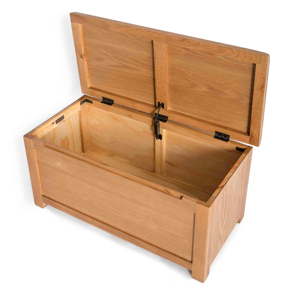 Surrey Oak Blanket Box