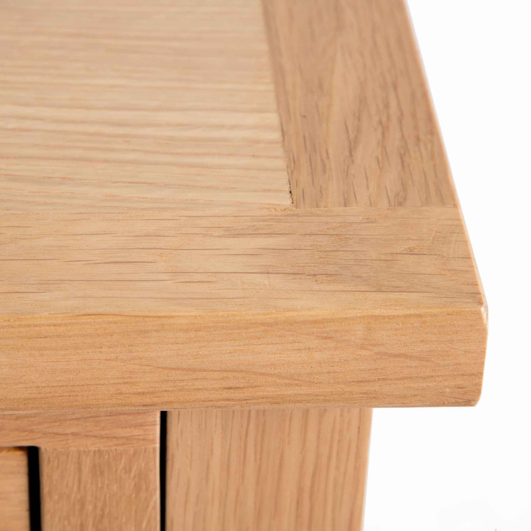 London Oak 140cm Wide TV Stand