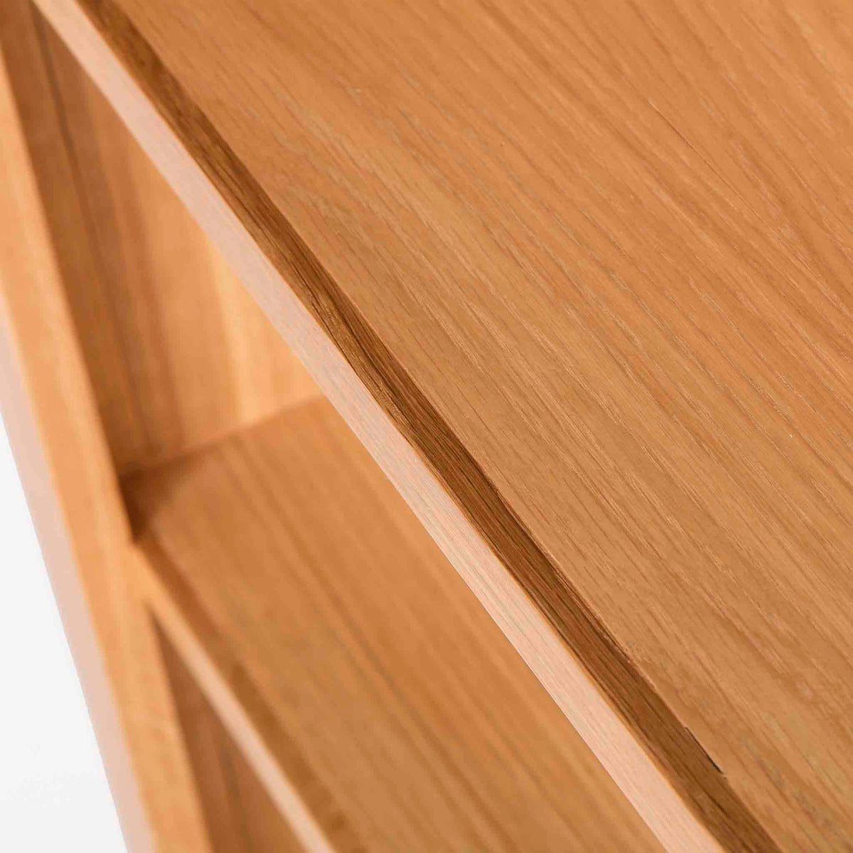 London Oak Large Bookcase